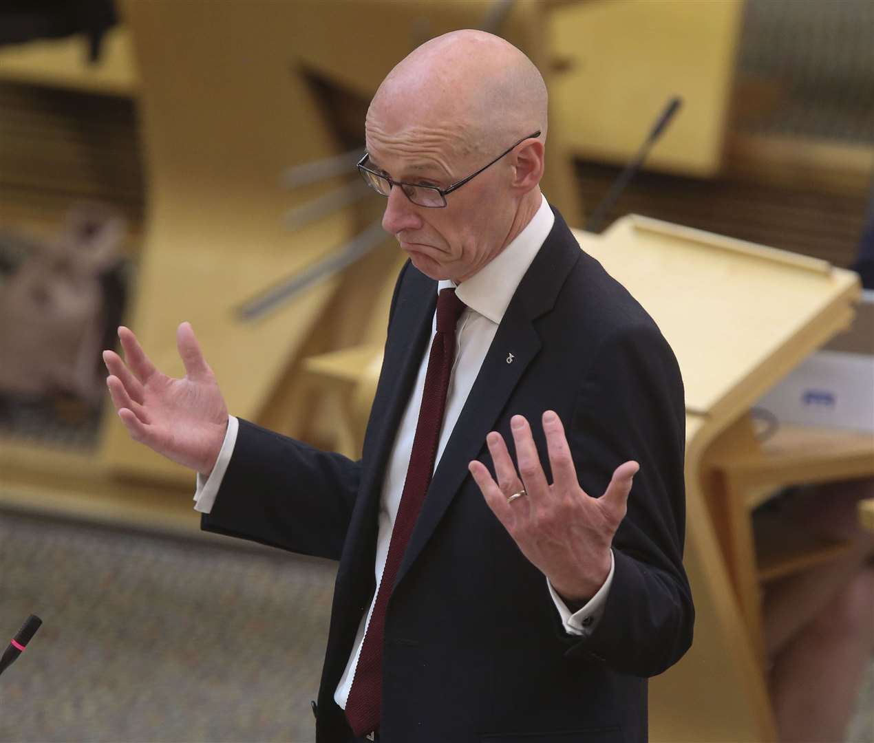 Education Secretary John Swinney said the trauma caused by Covid-19 had not been sufficiently taken into account (Fraser Bremner/Scottish Daily Mail/PA)