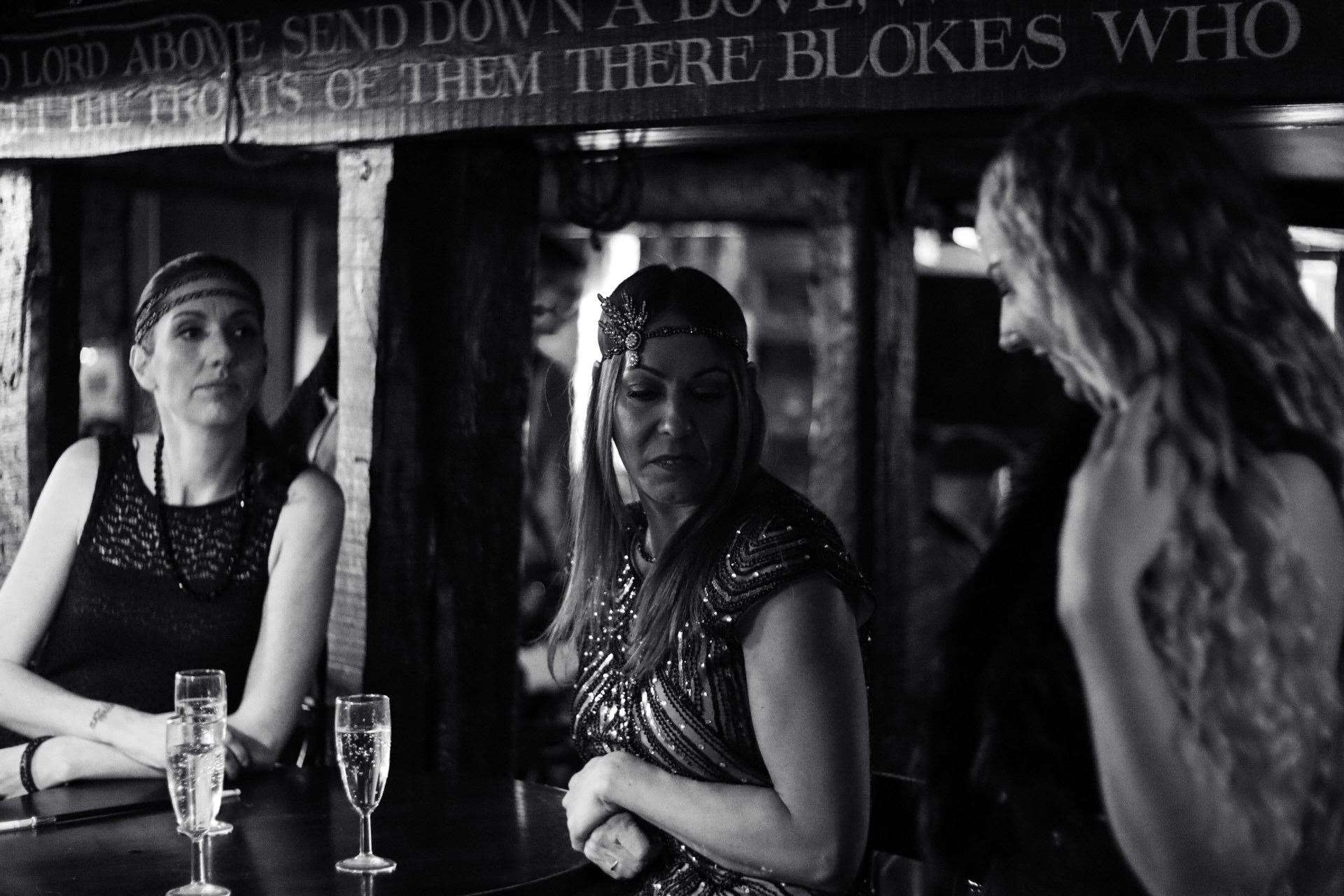 The Peaky Blinders themed shoot involved volunteers from the Medway community. Picture: Taylor Williams/WilliamsTPhotography