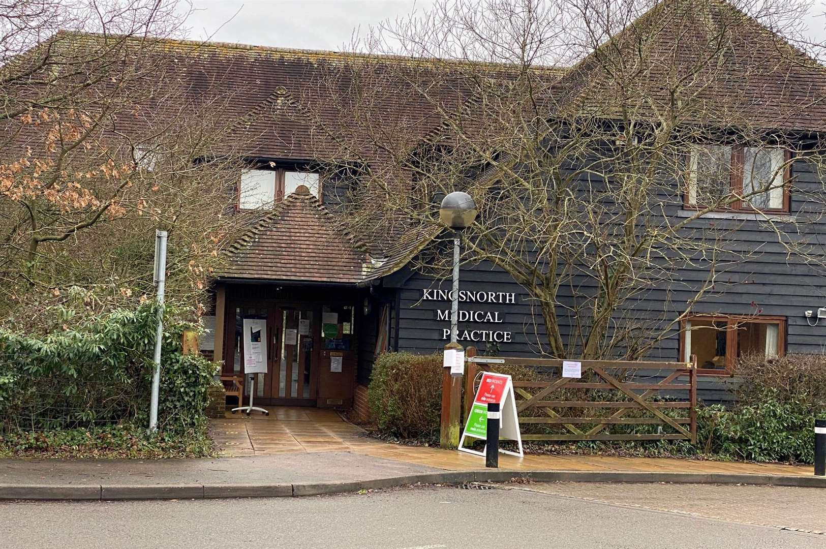 The existing Kingsnorth Medical Practice is set to be replaced. Picture: Barry Goodwin