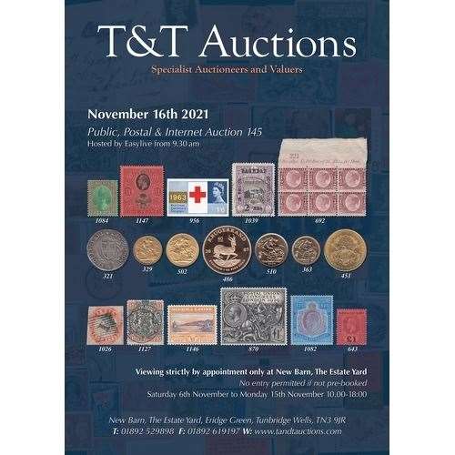 Front page of the T&T auction catalogue