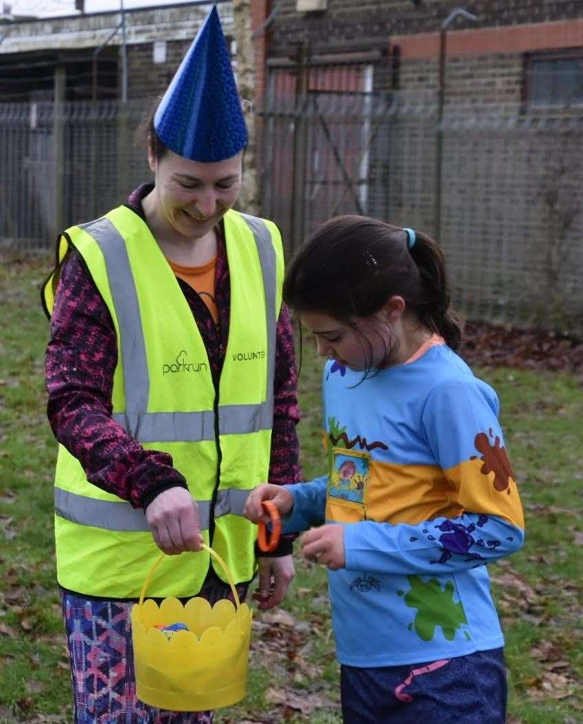 Youngsters were treated to birthday cake and wristbands