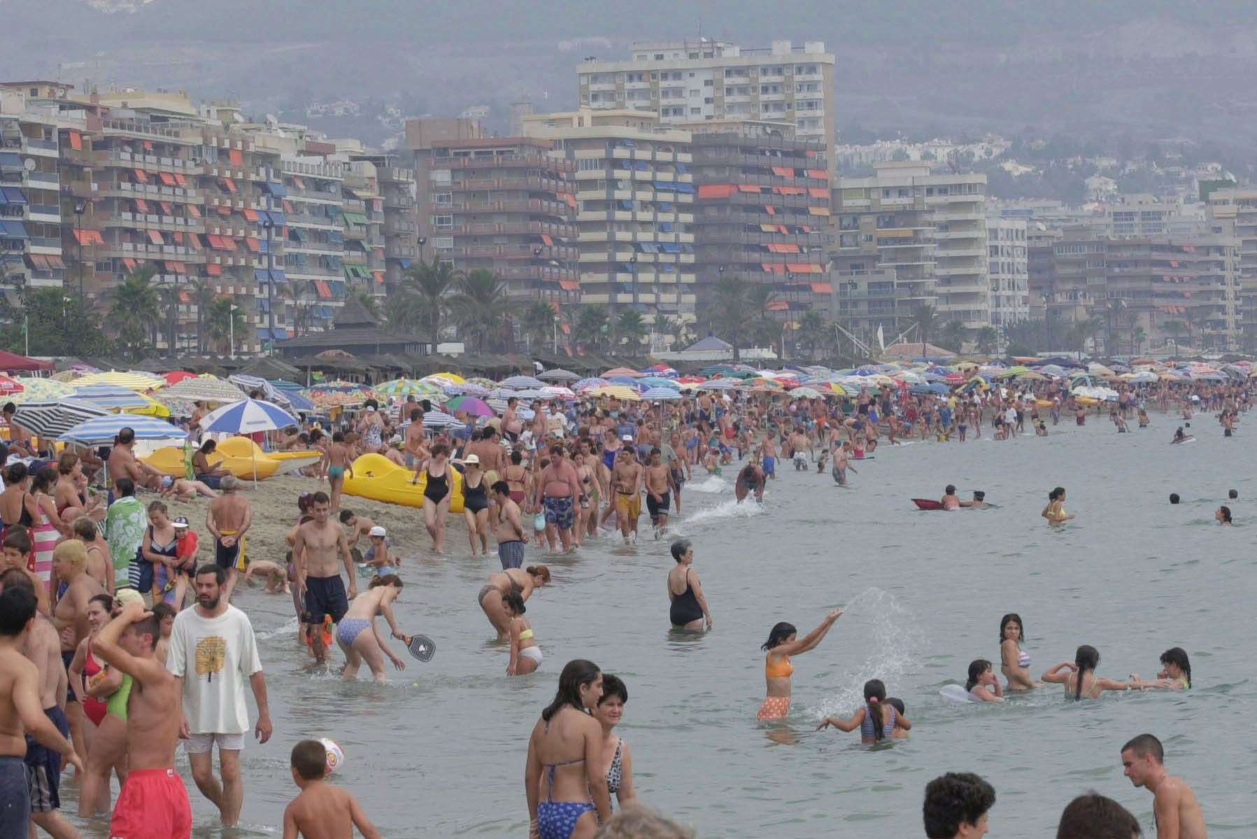 The Home Secretary said many people were still stranded in Spain. Stock photo.