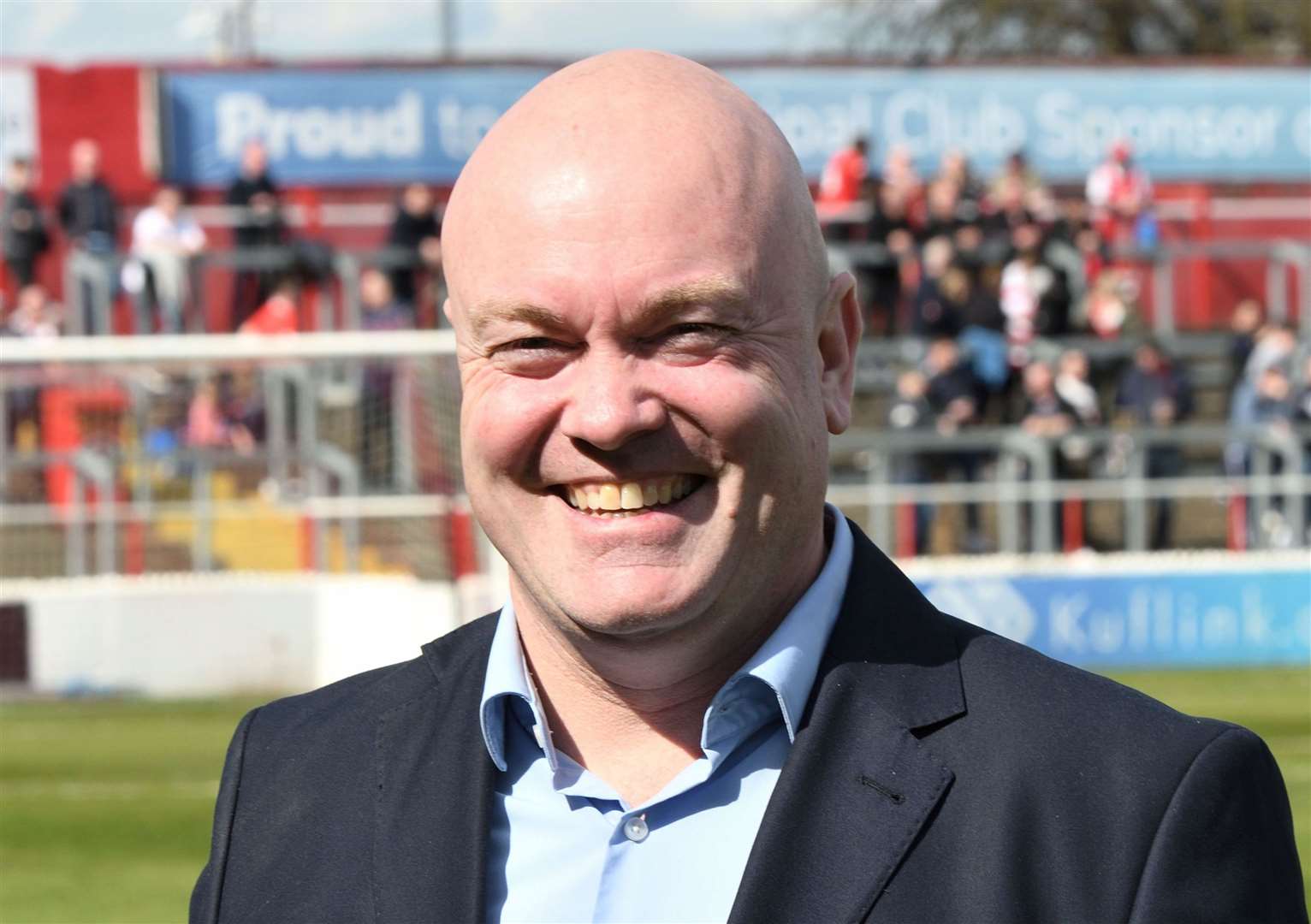 Ebbsfleet chief executive Damian Irvine. Picture: Simon Hildrew