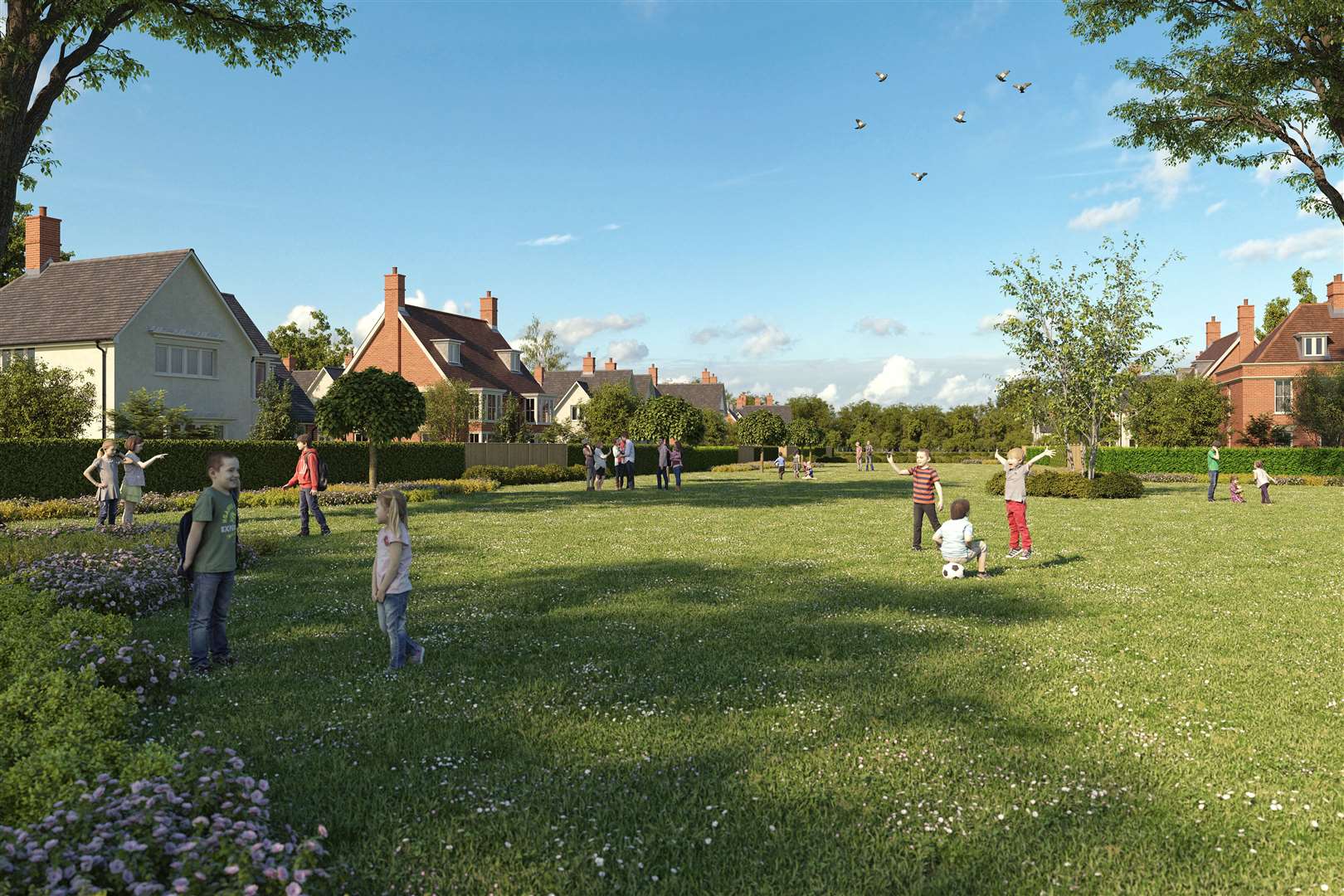 Quinn Estates' first image of the Conningbrook Park Estate. (16064920)