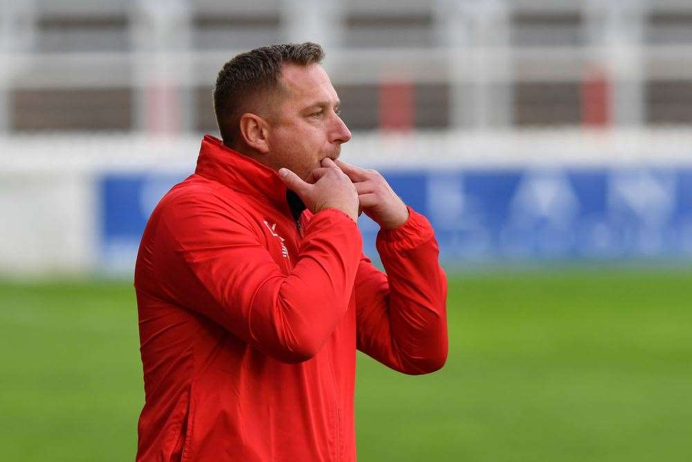 Ebbsfleet manager Dennis Kutrieb. Picture: Keith Gillard