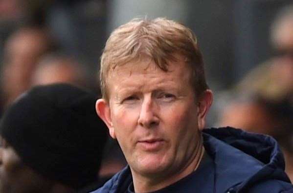 Dartford manager Ady Pennock. Picture: Steve Terrell