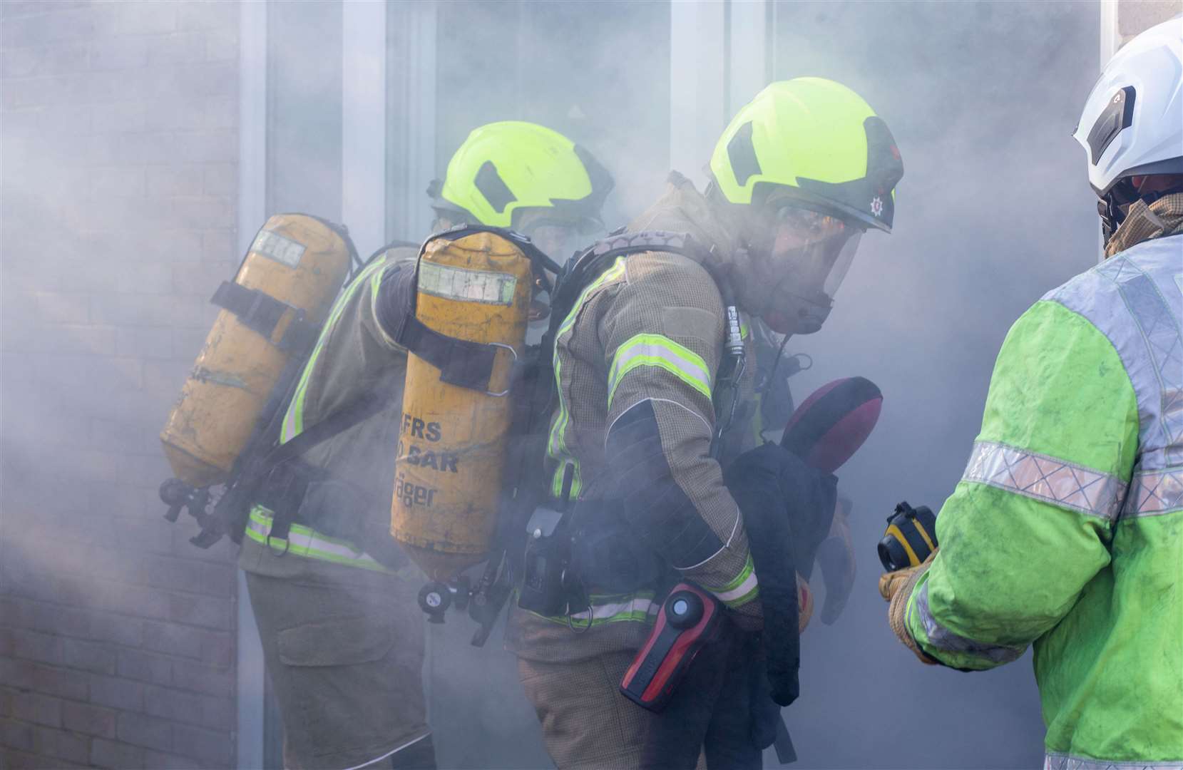 Firefighters were at the scene of the fire in Hockenden Lane, Swanley for just under three hours. Picture: Stock