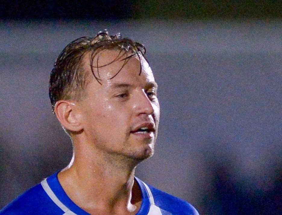 Herne Bay midfielder Kane Haysman is expected to miss weeks, not months, after suffering an injured foot last weekend. Picture: Stuart Watson