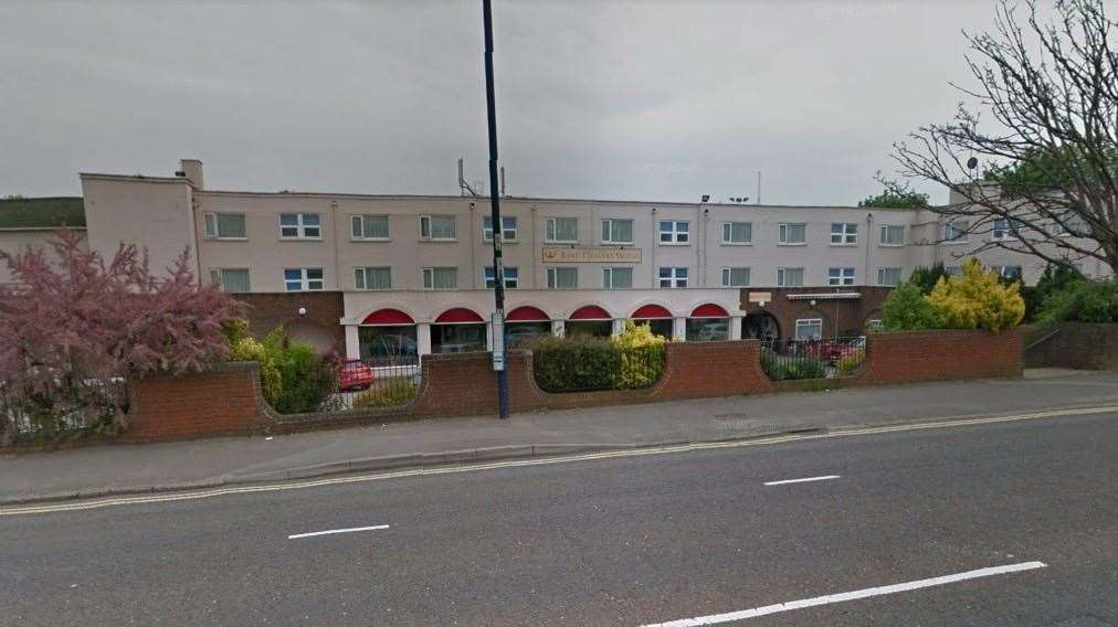 King Charles Hotel in Brompton Road, Gillingham. Picture: Google