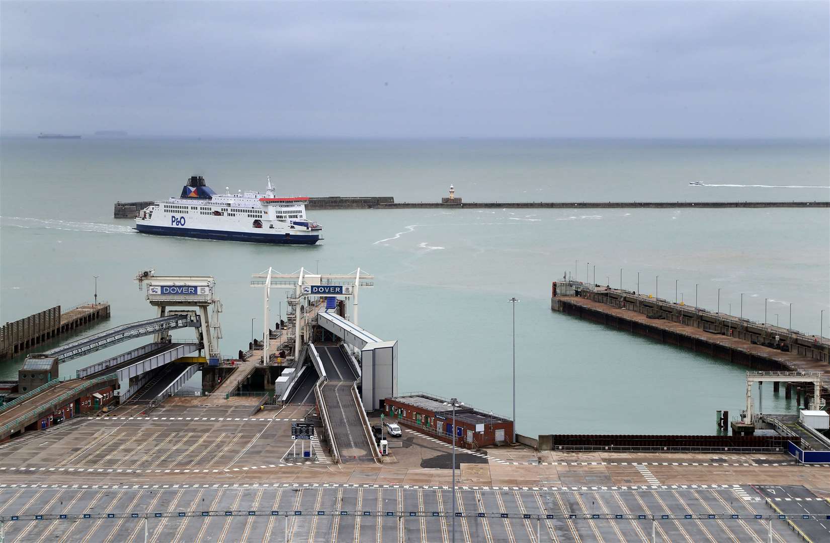 Ferry contracts were ultimately scrapped (Gareth Fuller/PA)