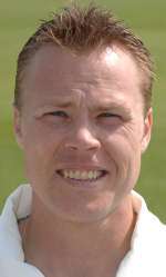 Martin Saggers took nine wickets in an innings