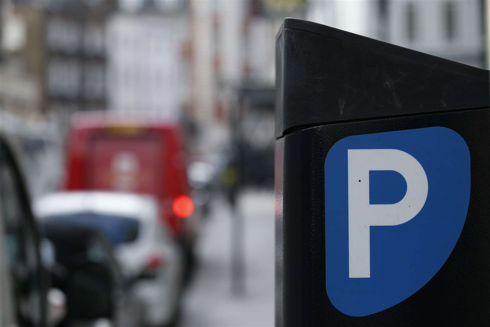 A general view of a parking ticket machine