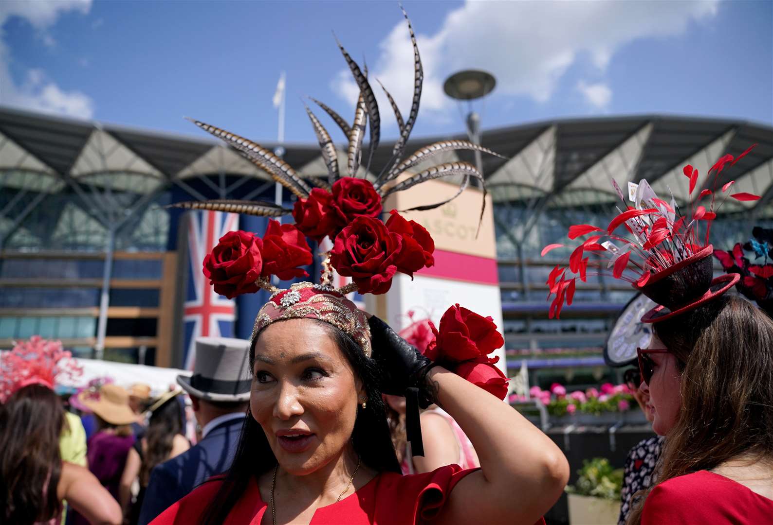 Racegoer Sofia Hayat ahead of day three of Royal Ascot (Jonathan Brady/PA)