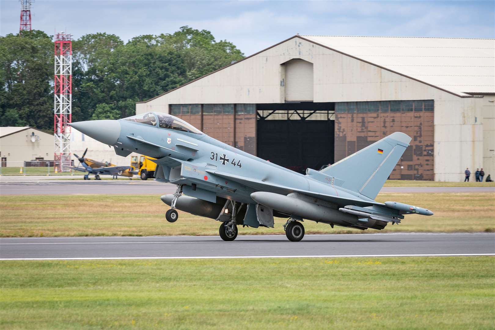 A Eurofighter Typhoon - one of the projects BAE Systems has been involved in. Picture: Mark Wright/BAE Systems