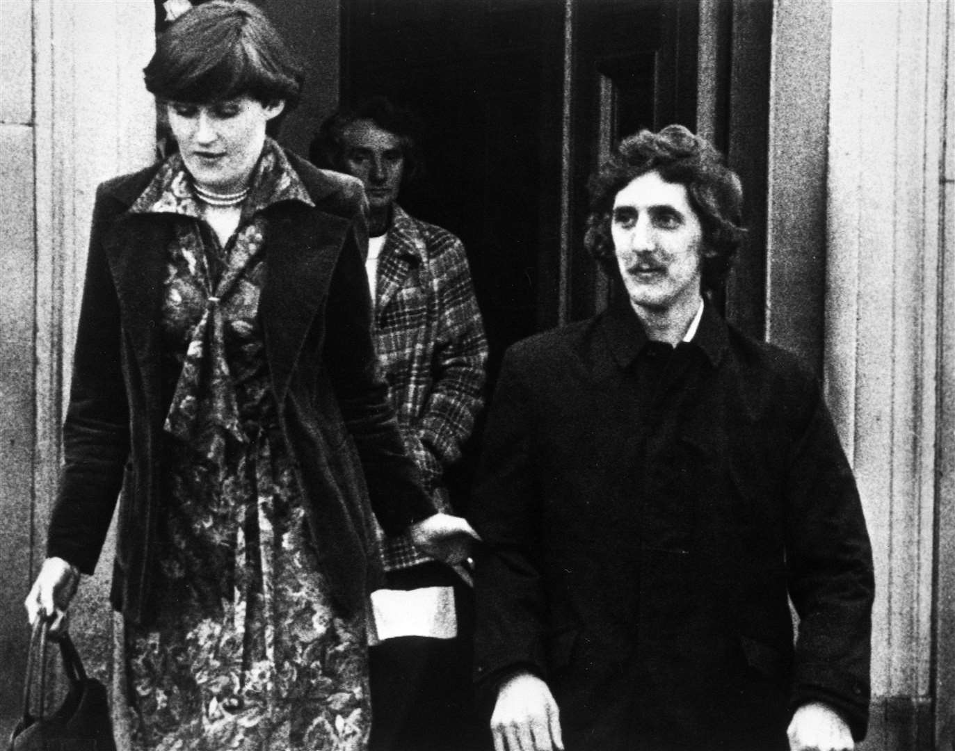 John Cheeseman outside court in 1981 with his solicitor (PA)