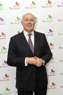 Iain Duncan Smith at Bluewater