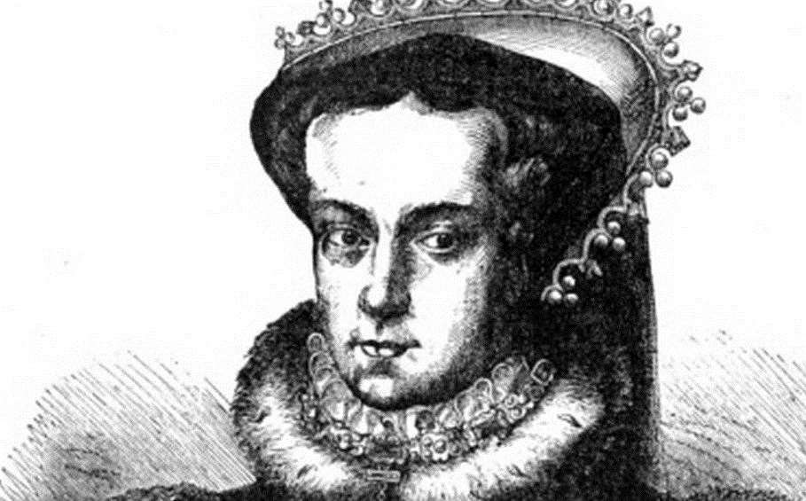 An illustration of Queen Mary I