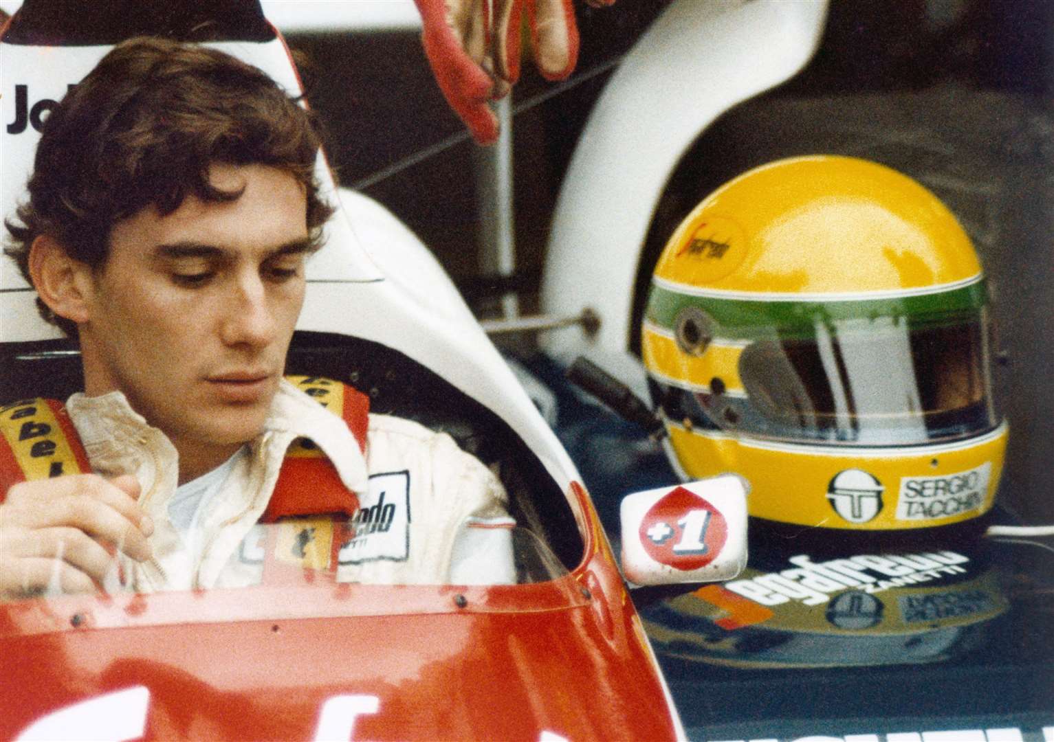 Ayrton Senna at Formula 1 - Testes in Nurburgring, Germany in 1984 Picture: Universal Pictures (UK) Ltd.