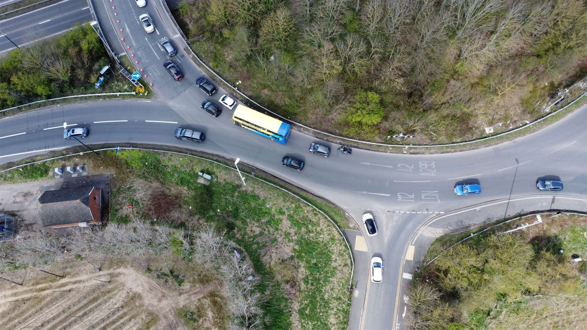 Current restrictions at Brenley Corner are a constant source of annoyance for drivers