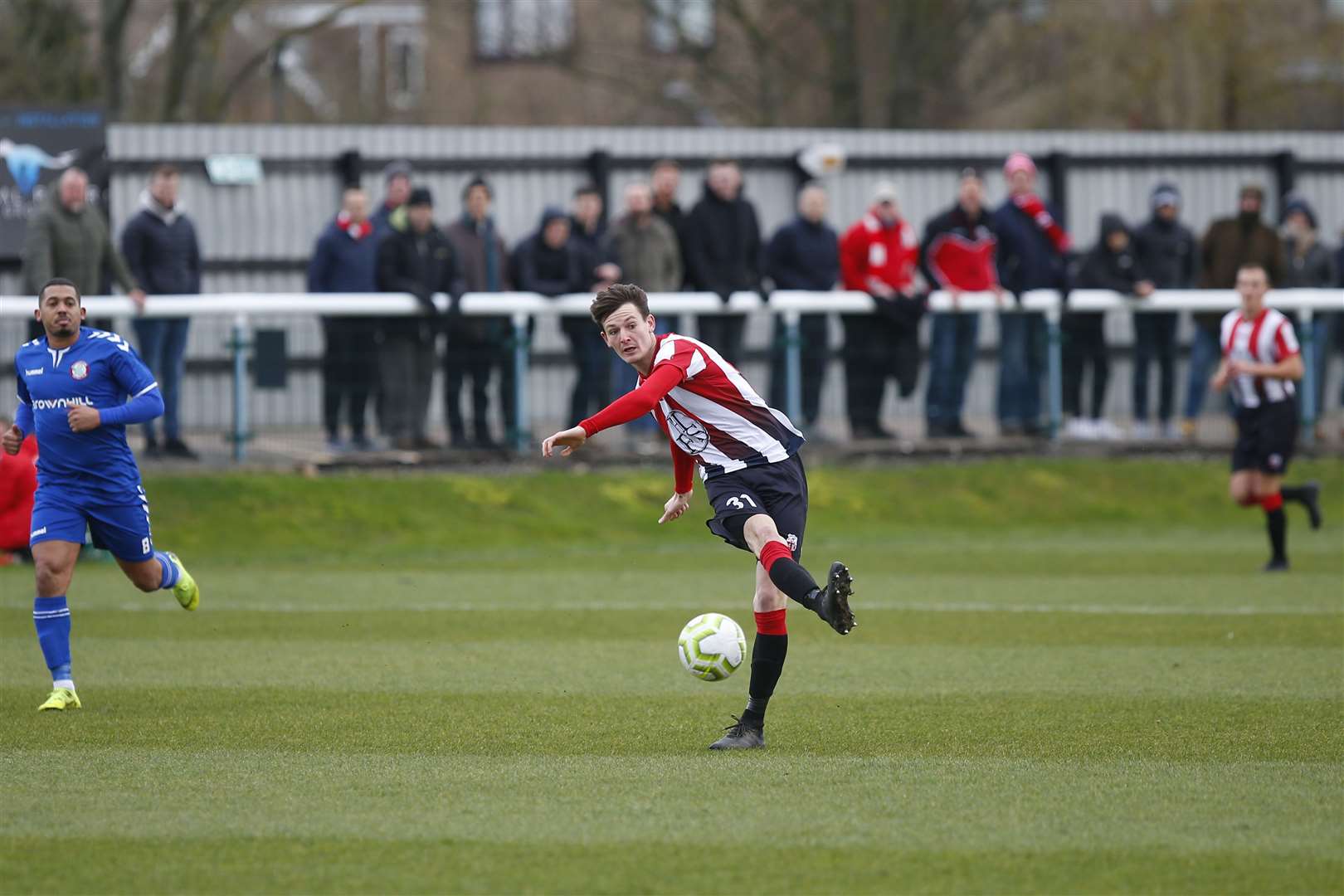 Away fans won't be able to watch their team as they take on Sheppey in the Fa Cup. Picture: Andy Jones