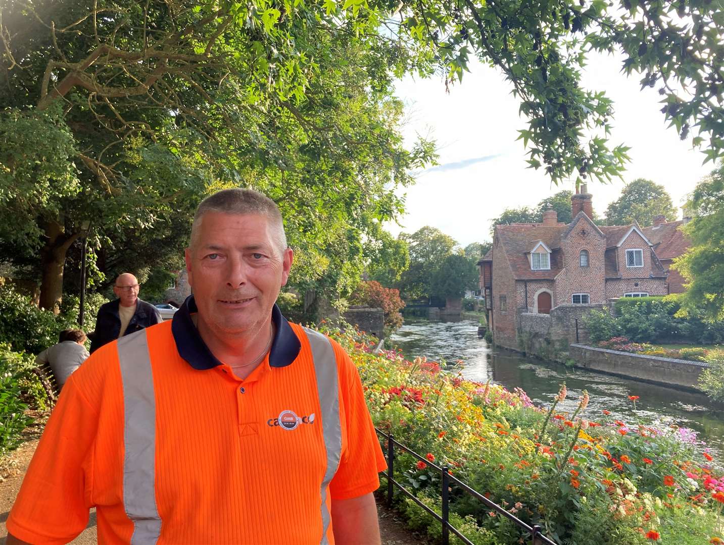 Bin worker of seven years Pete Goldfinch recently said the group is "happy to carry on" the industrial action as long as needs be