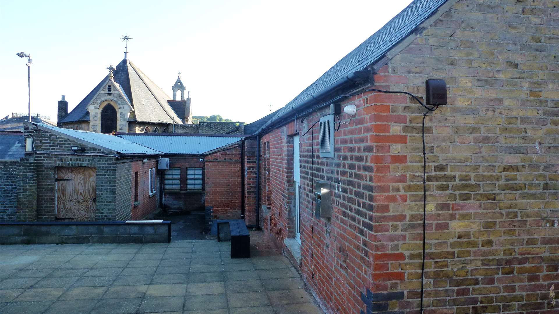 The Dover Outreach base behind St Paul's RC Church