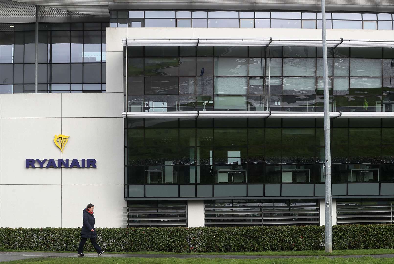 The Ryanair headquarters at Airside Business Park in Swords, Dublin (Brian Lawless/PA)