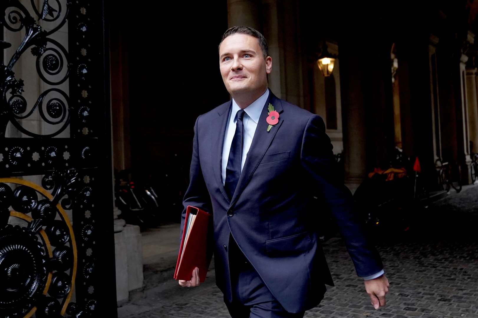 Health Secretary Wes Streeting said that he did not intend to ‘wade into the debate’ (Stefan Rousseau/PA)