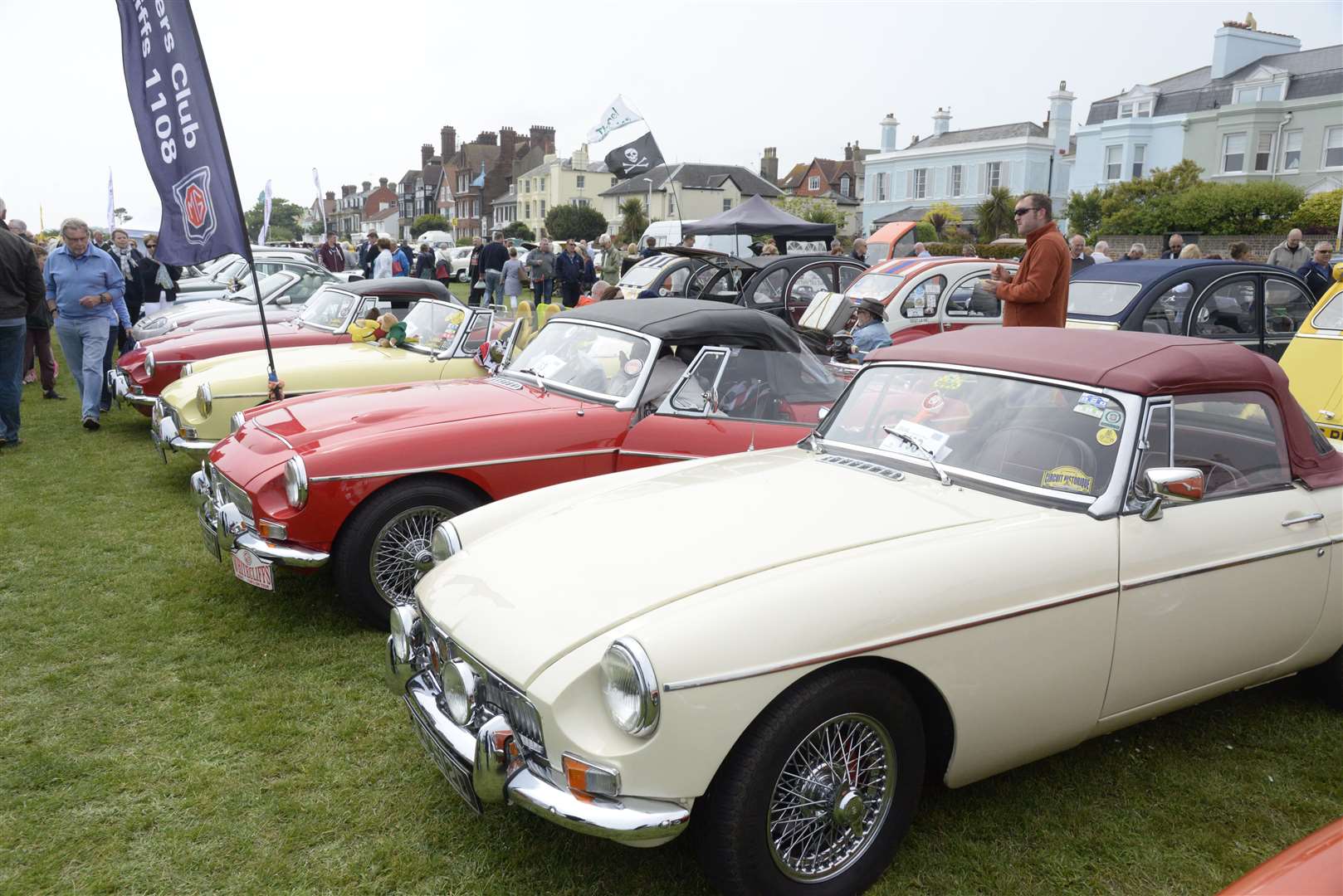 MG's on display during the Deal Classic Car Show in 2016. Picture: Chris Davey