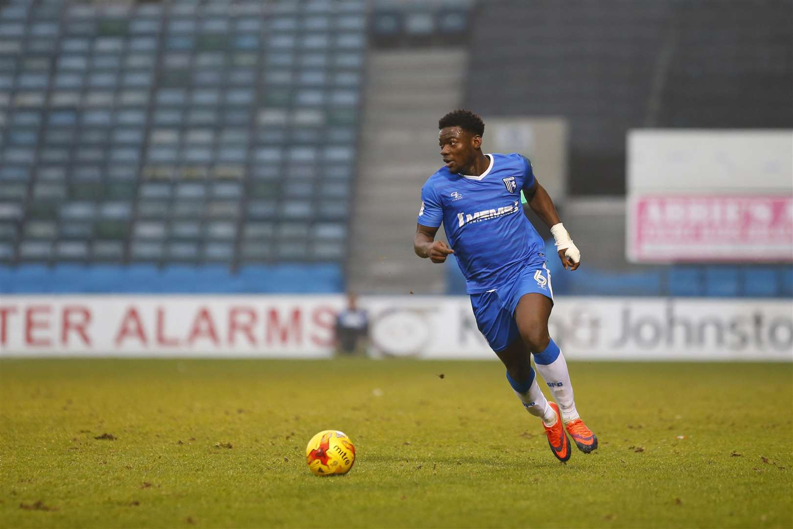 Former Gills defender Deji Oshilaja is captaining Wimbledon this season