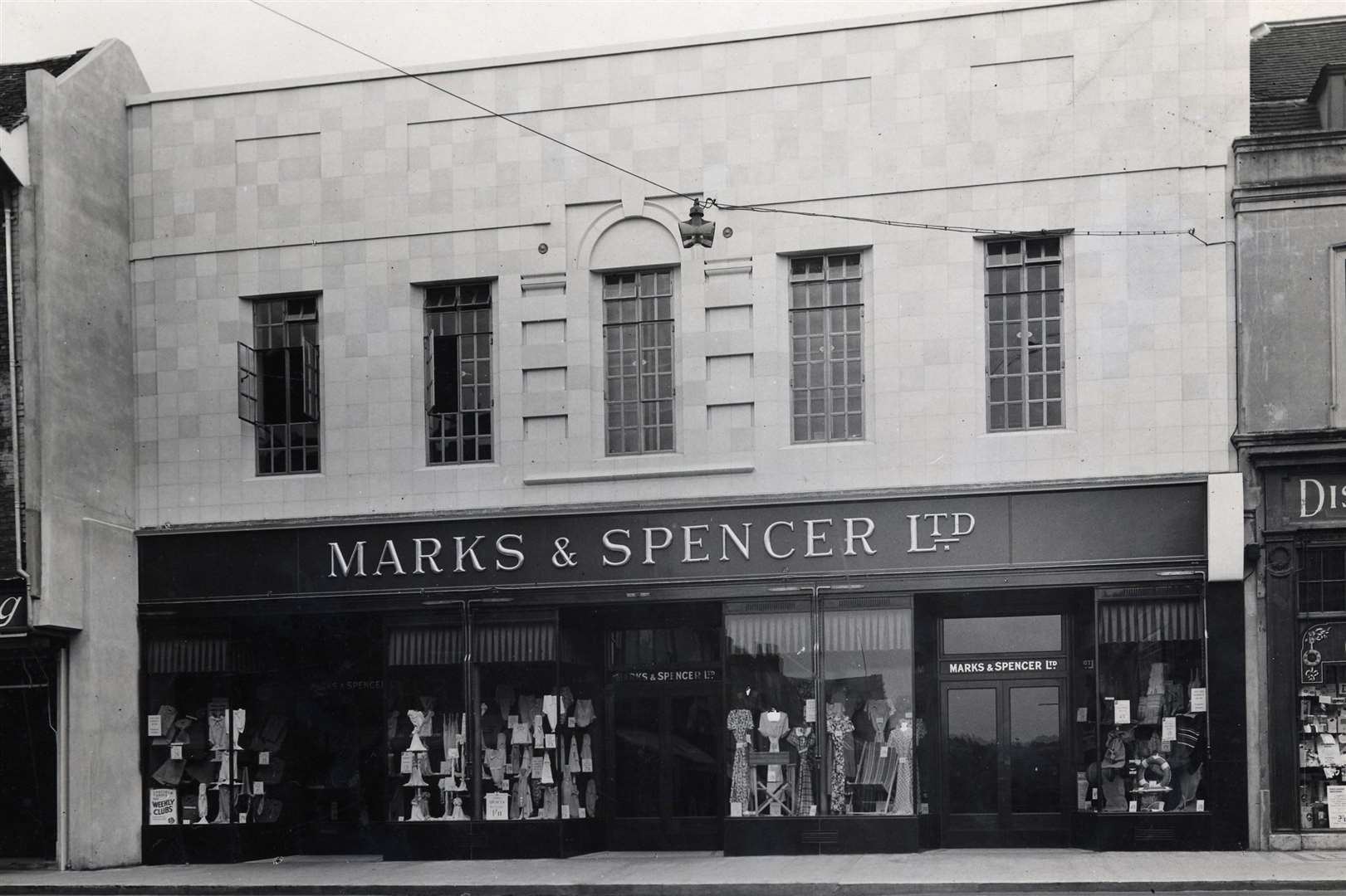 Marks & Spencer at Week Street, Maidstone in 1935. Credit: The Marks and Spencer Company