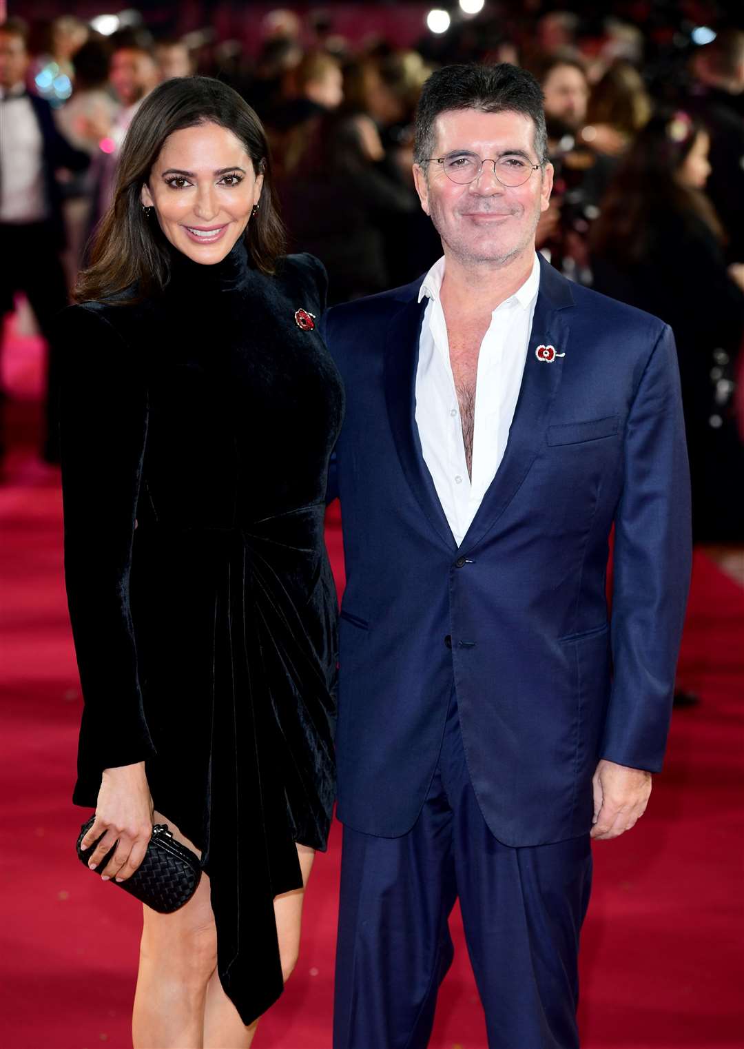 Lauren Silverman and Simon Cowell (Ian West/PA)