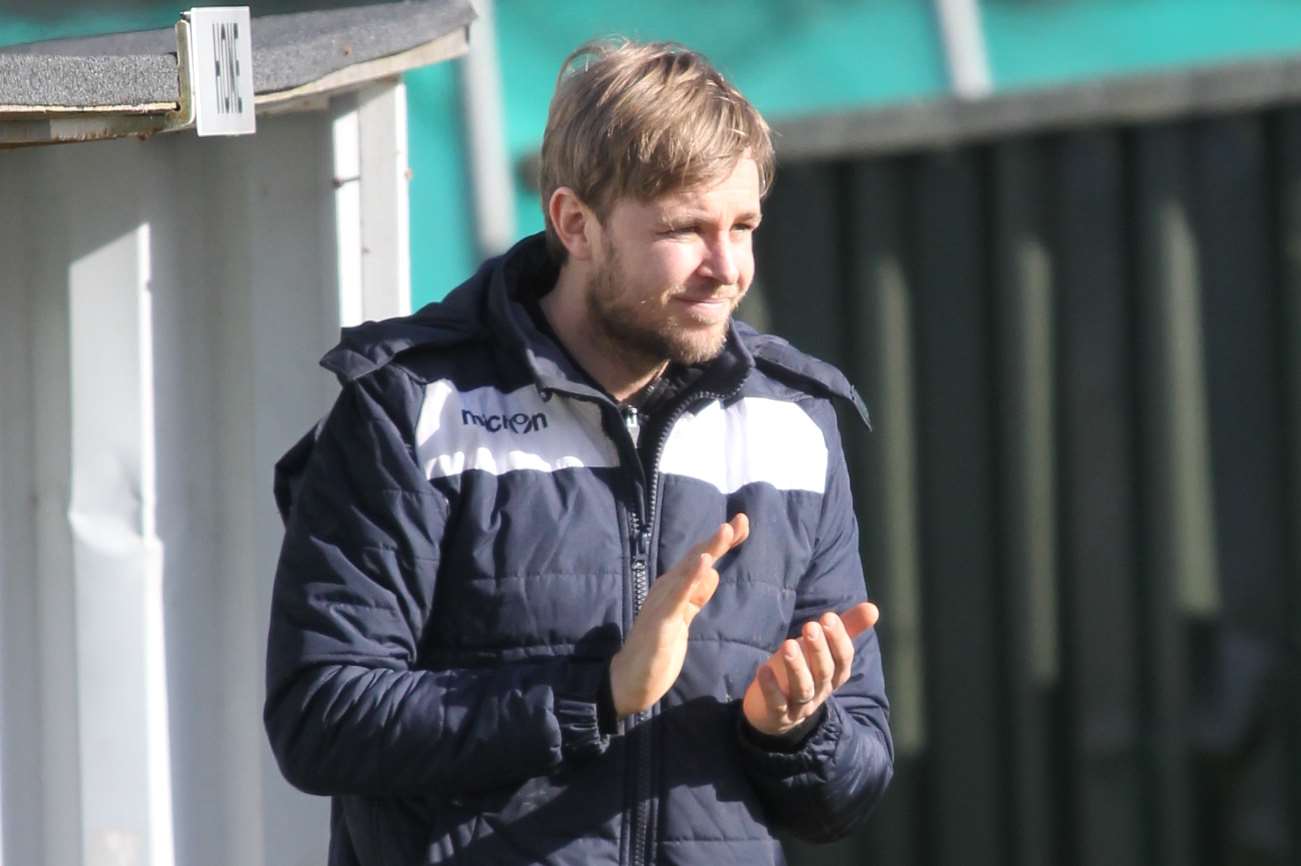 Woodstock manager Lee Hockey will take charge of the club's final match this weekend Picture: John Westhrop