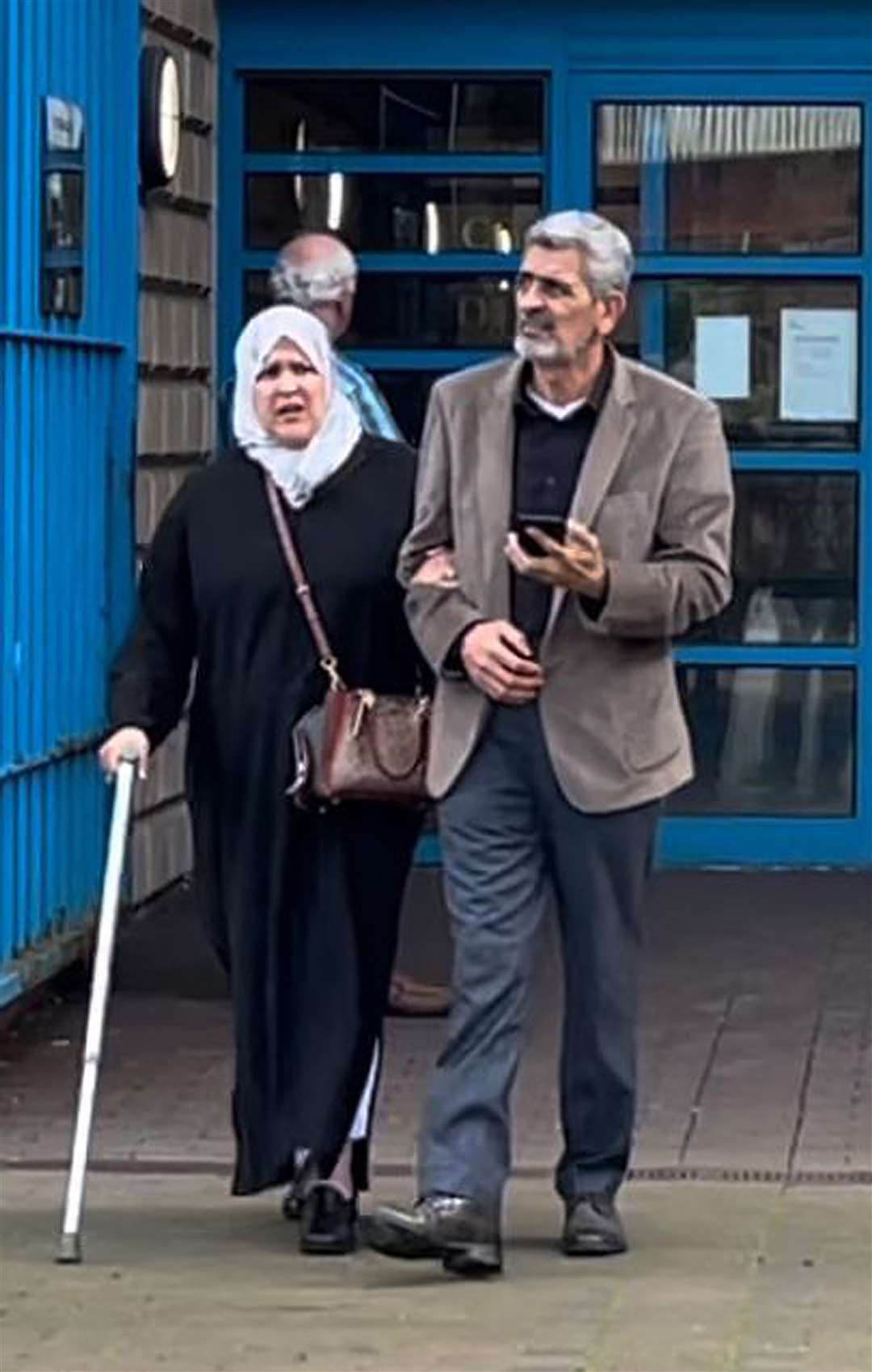 Dhiya Al Maamoury leaving Wolverhampton Crown Court in September (Stephanie Wareham/PA)