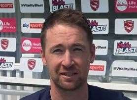 Tom Rogers - will play for Kent Spitfires once more during their 2025 T20 Blast campaign. Picture: Kent Cricket’s YouTube