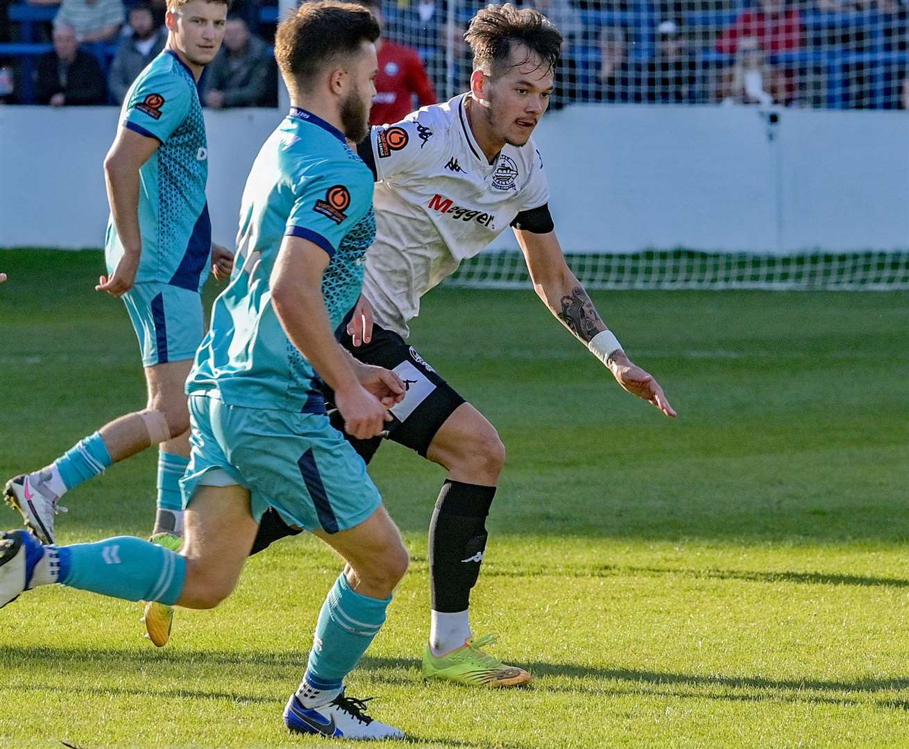 Alfie Pavey netted at the weekend for Whites in a losing cause. Picture: Stuart Brock