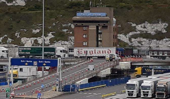 Eastern Docks section of Dover Harbour