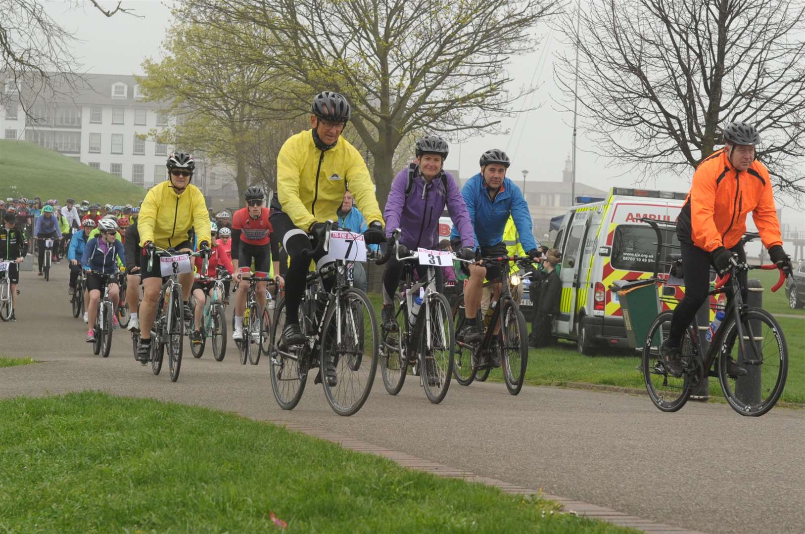 On Your Bike 2018, at Gravesend Promenade, Gravesend Rotary club charity bike ride. Picture: Steve Crispe