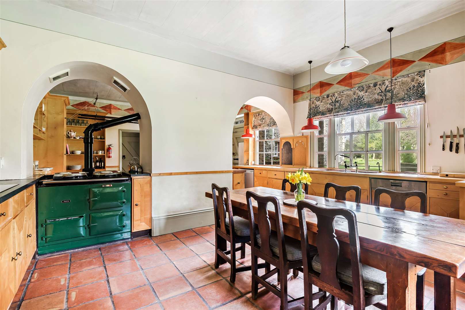 The kitchen inside Luddesdown Court Photo: Savills