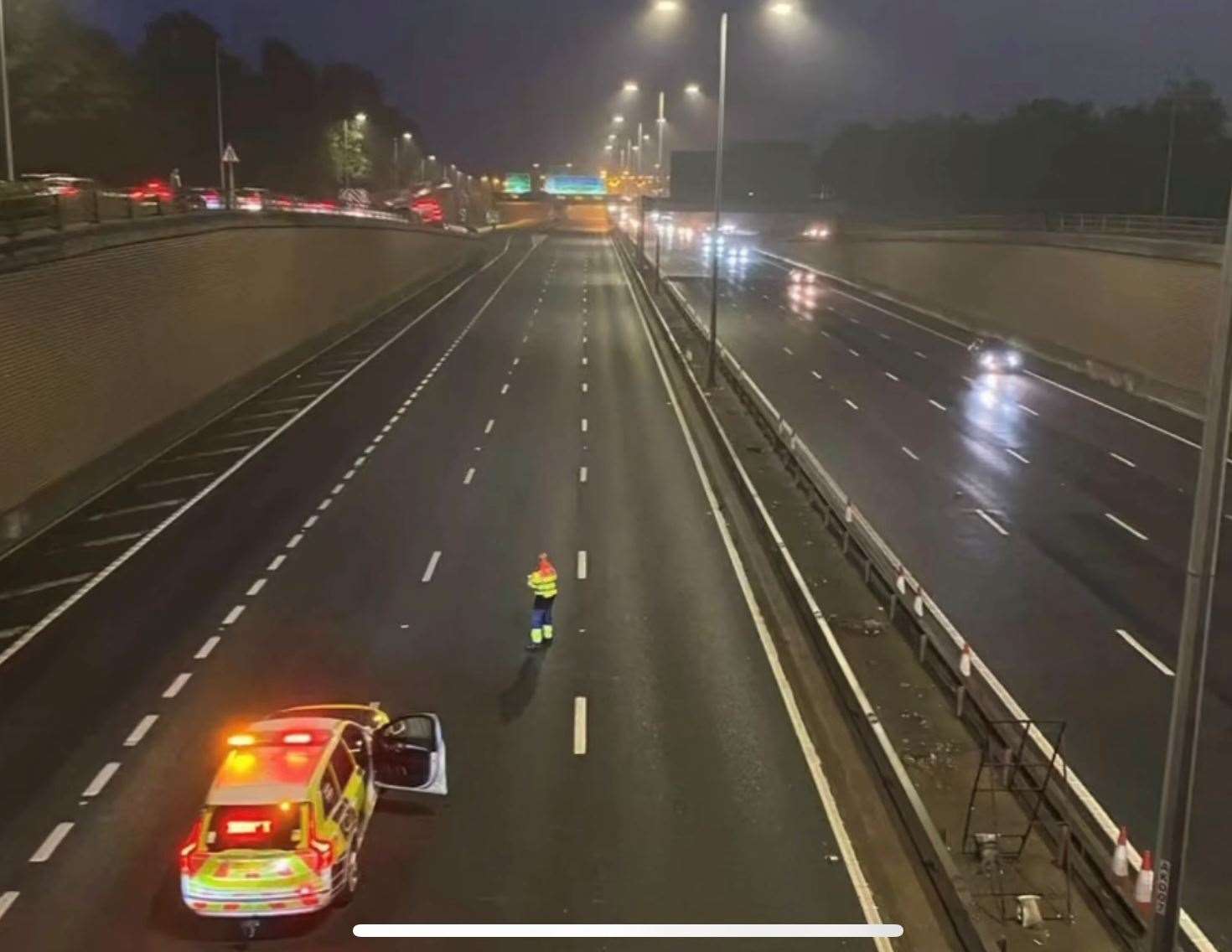 National Highways granted permission to close the M25 and A2 at various stages during Phoebe's recovery operation. Picture: Nicki Scriven