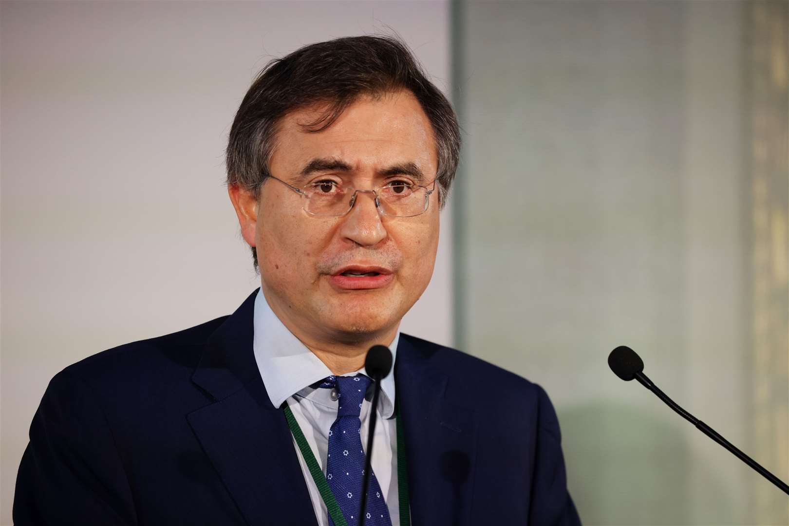 Chairman of the board of the Children’s Investment Fund, Sir Chris Hohn, at the Global Food Security Summit (Dan Kitwood/PA