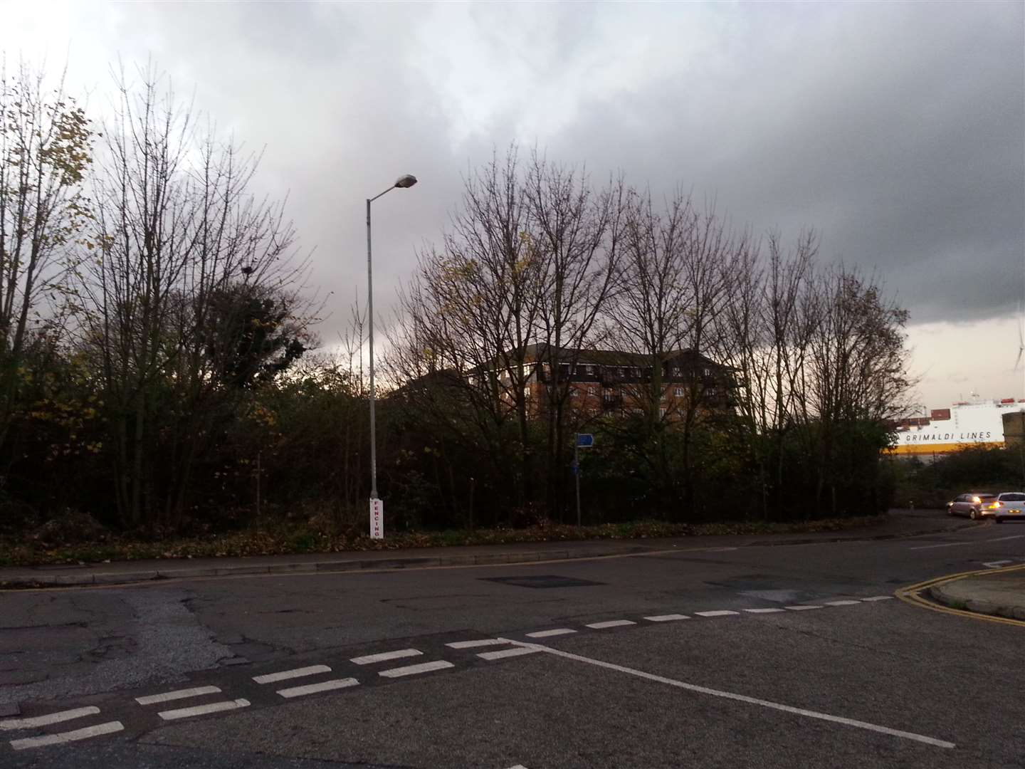 Land in Stuart Road and adjacent to Wickes is part of the proposed residential development of Clifton Slipways