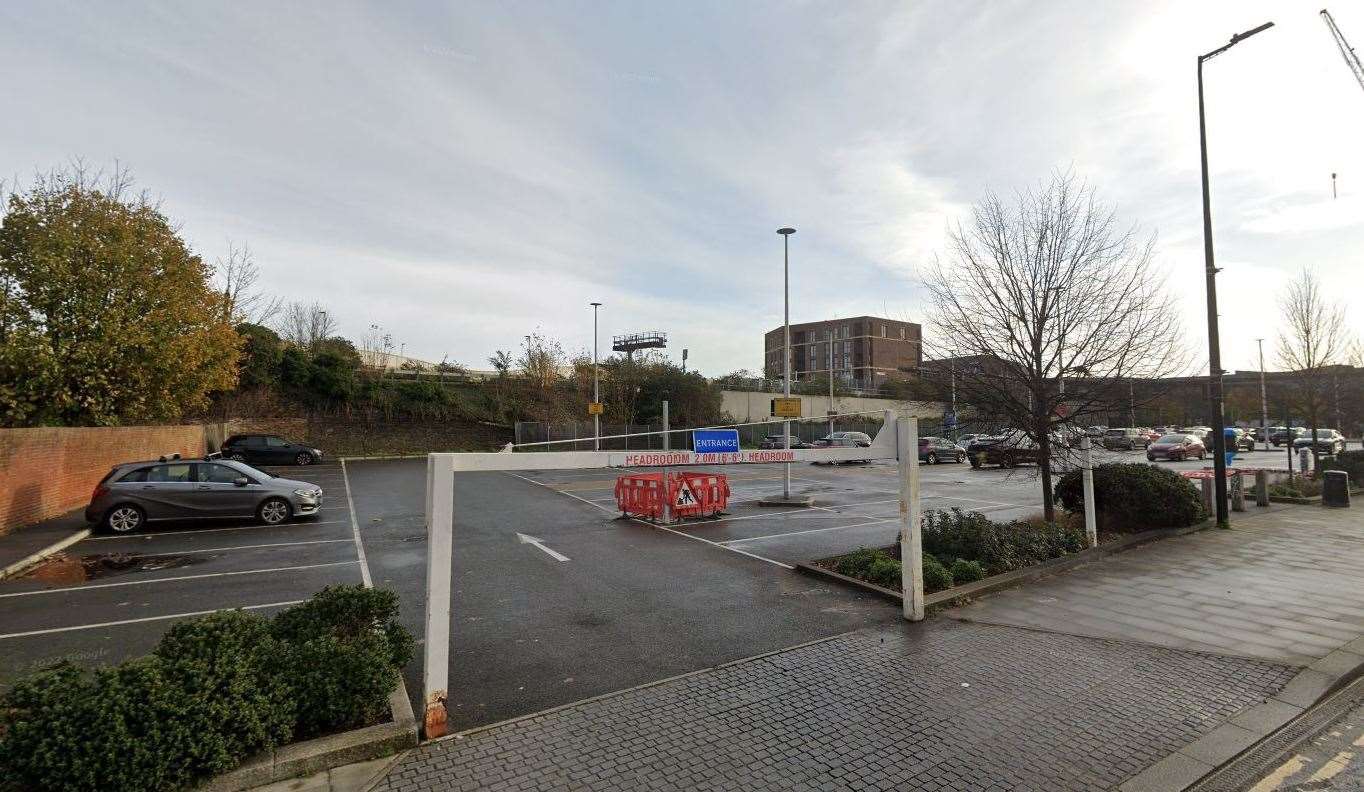 The car park in Corporation Street, in Rochester. Picture: Google Maps