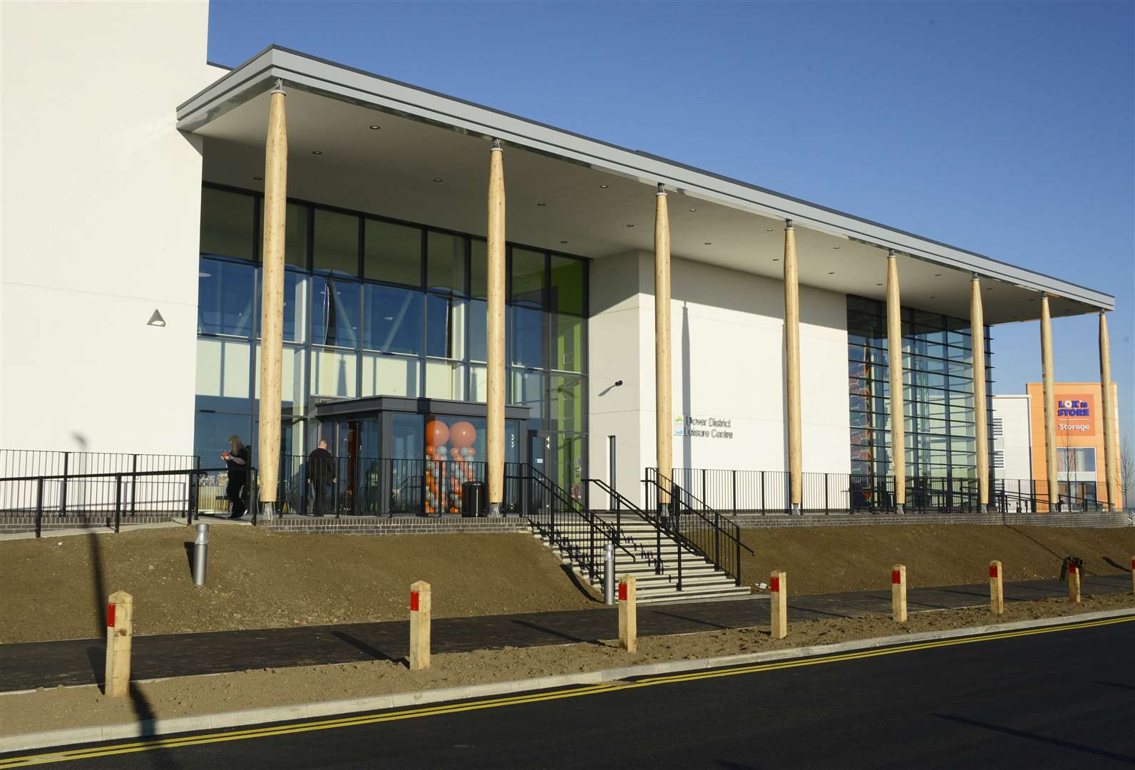 High wind roof damage causes new Â£26m Dover District Leisure Centre to