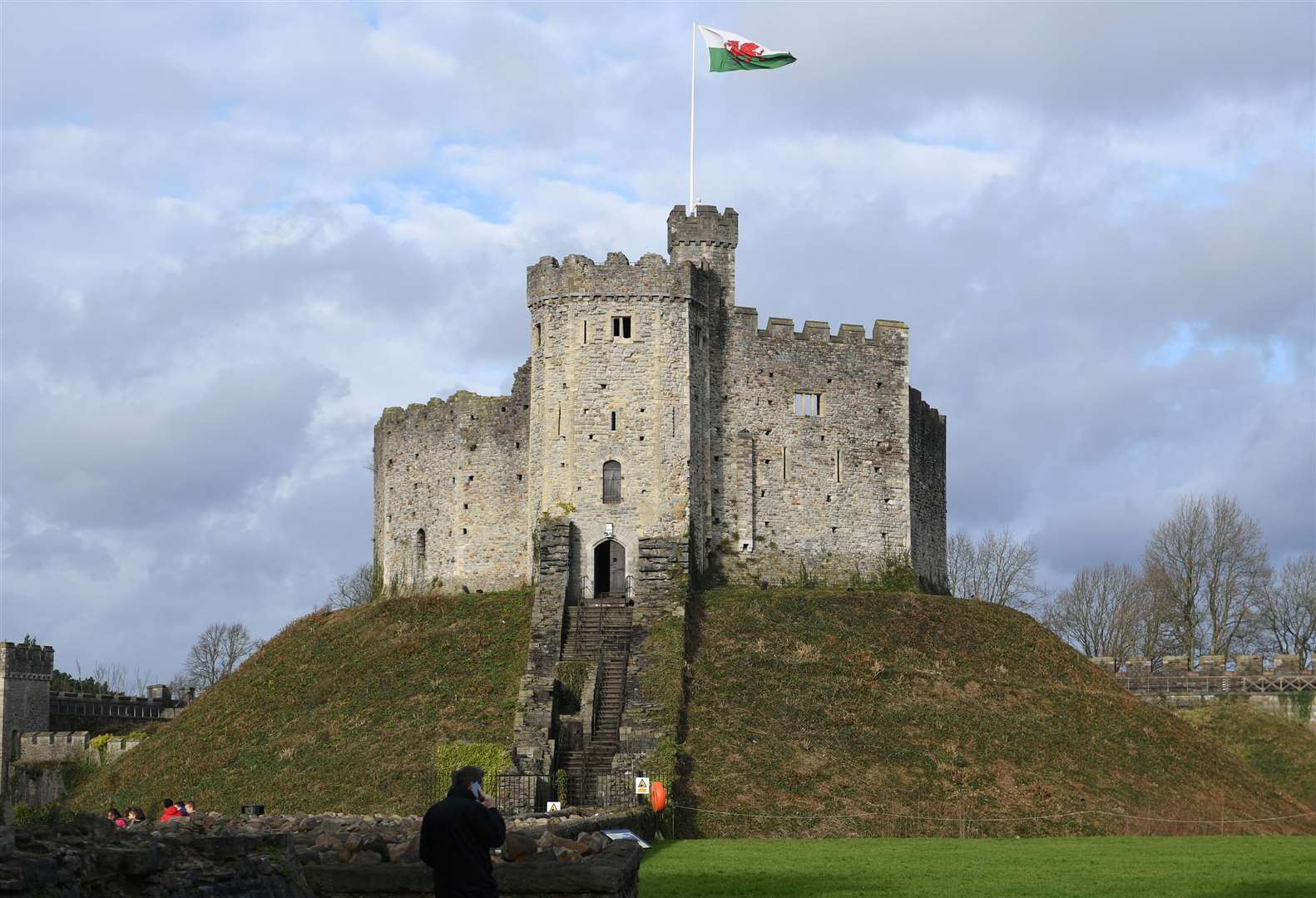 Cardiff Castle in Cardiff. The city was placed at 27 in the study (Ben Birchall/PA)