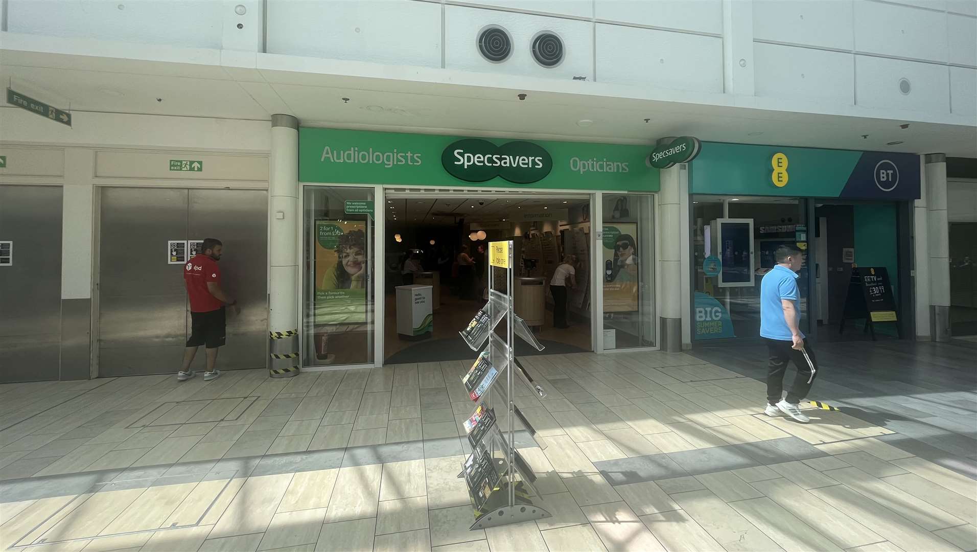 Specsavers in County square is set to move in October