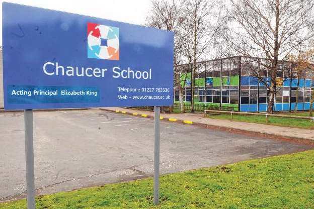 The former Chaucer School in Canterbury