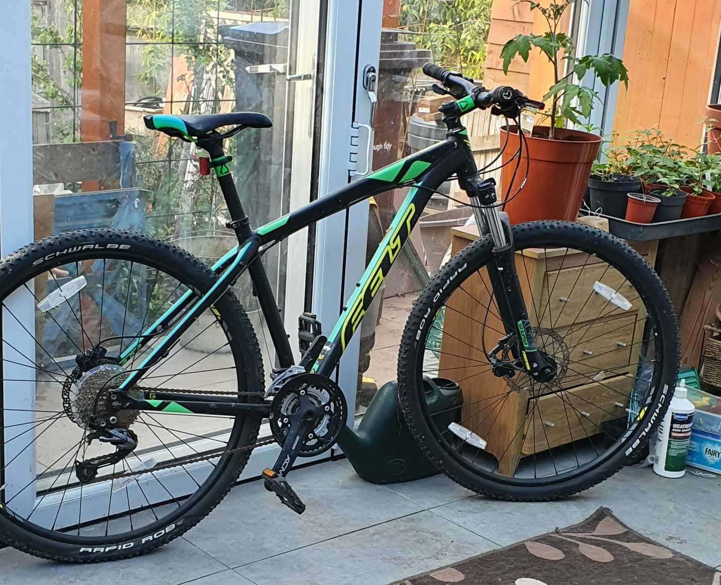 Inna's first bike was stolen from Maidstone West Station bike rack between 5.30pm on Thursday, February 16, and 6.30am the next day