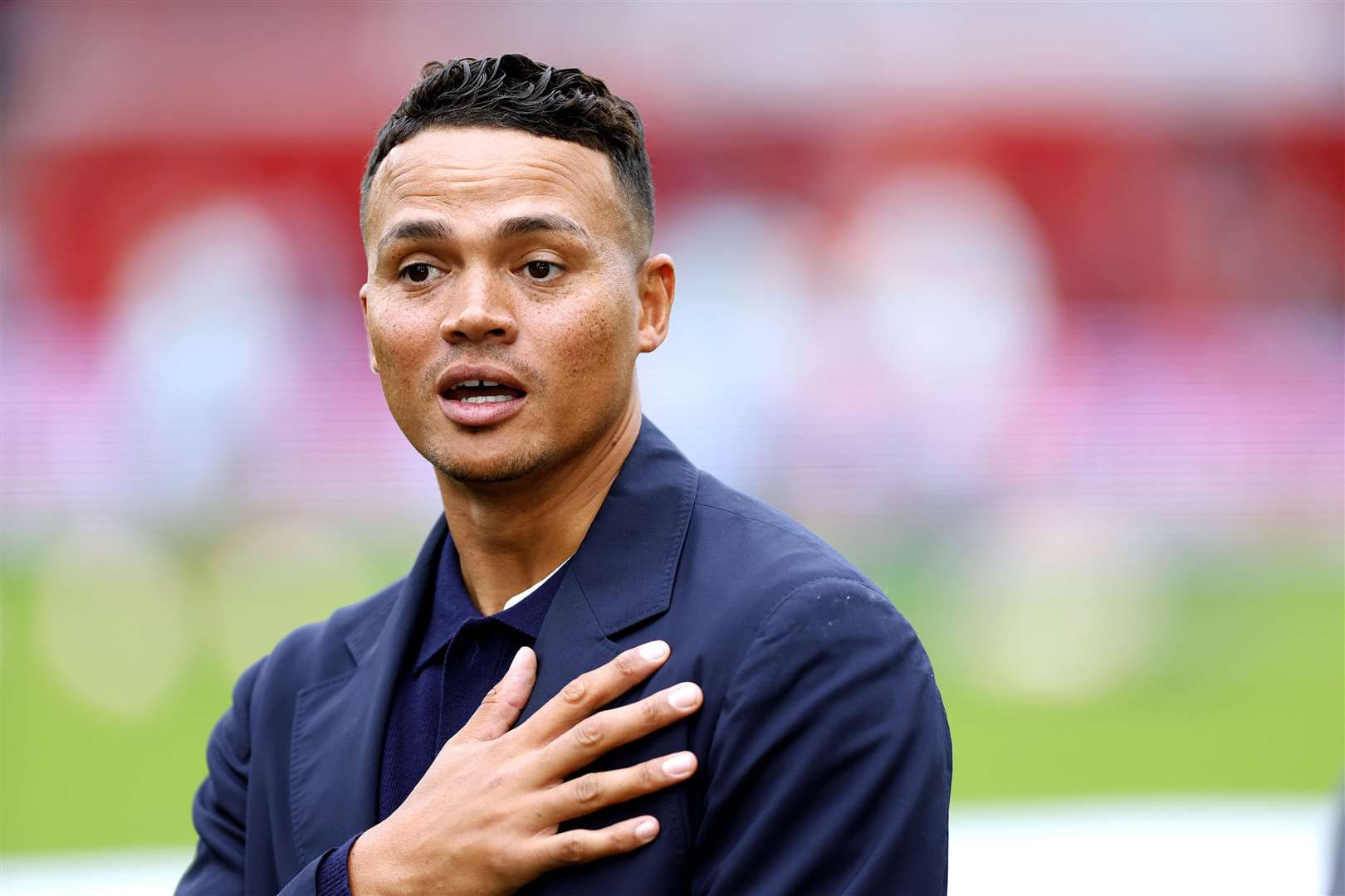 Pundit Jermaine Jenas (Nigel French/PA)