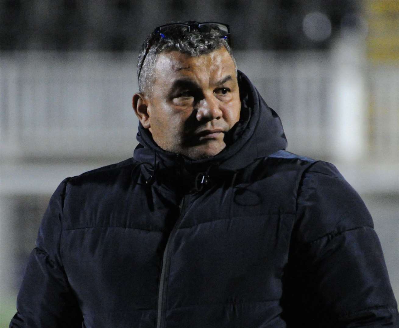 Maidstone United manager Hakan Hayrettin Picture: Steve Terrell